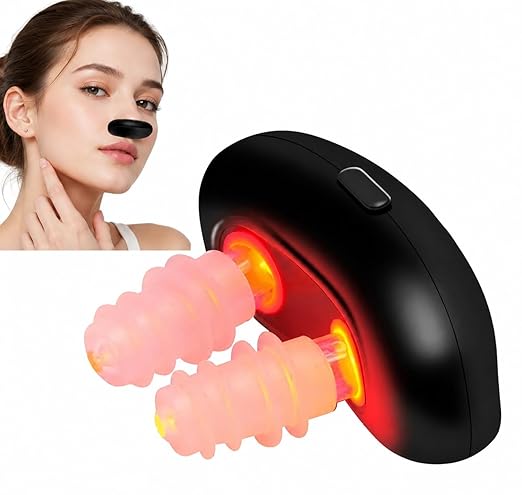 Portable Relief Red Light Therapy Instrument for Nose, Nasal Soothing Device